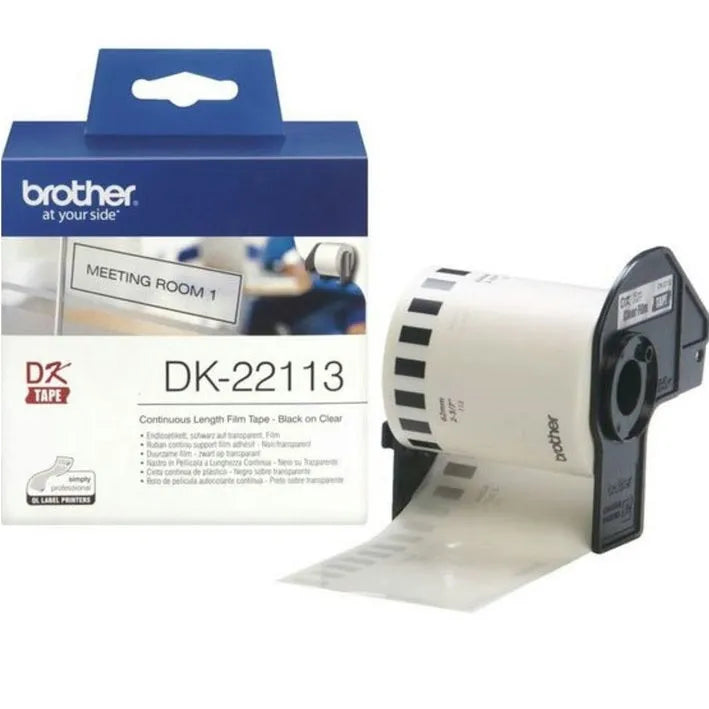 Brother Dk-22113 Clear Continuous Film Roll DK22113 - SuperOffice