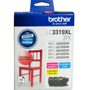 Brother LC-3319XL Ink Cartridge High Yield Value Pack Colours Cyan/Magenta/Yellow LC-3319XL3PK Colours - SuperOffice