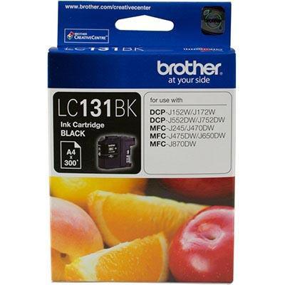 Brother Lc131Bk Ink Cartridge Black LC-131BK - SuperOffice