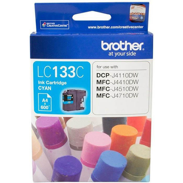 Brother Lc133C Ink Cartridge Cyan LC-133C - SuperOffice