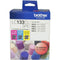 Brother Lc133Cl3Pk Ink Cartridge Value Pack Cyan/Magenta/Yellow LC-133CL3PK - SuperOffice