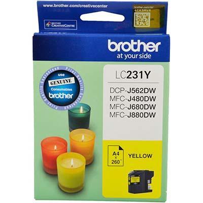Brother Lc231 Ink Cartridge Yellow LC-231YS - SuperOffice