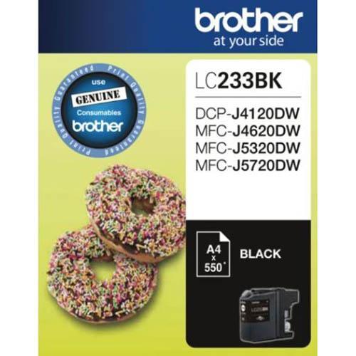 Brother Lc233Bk Ink Cartridge Black LC-233BK - SuperOffice