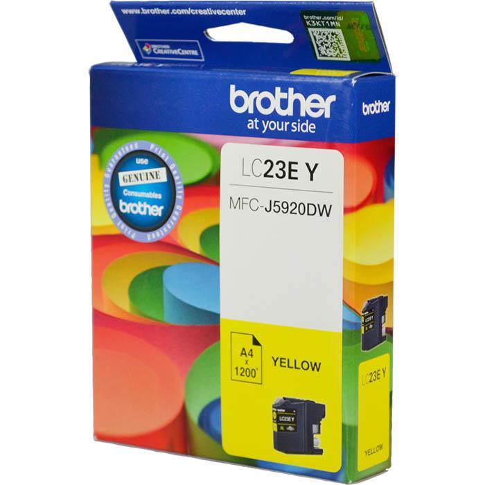 Brother Lc23E Ink Cartridge Yellow LC-23EY - SuperOffice