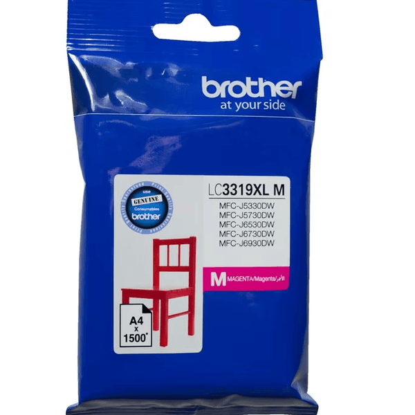 Brother LC3319XL Ink Cartridge High Yield Magenta Genuine Original MFC LC-3319XLM - SuperOffice