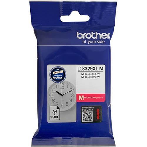 Brother Lc3329Xlm Ink Cartridge High Yield Magenta LC-3329XLM - SuperOffice
