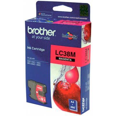 Brother Lc38M Ink Cartridge Magenta LC-38M - SuperOffice