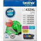 Brother LC432XL High Yield Ink Cartridge Colour Set Cyan/Magenta/Yellow Genuine LC-432XL LC-432XL-3PKS - SuperOffice