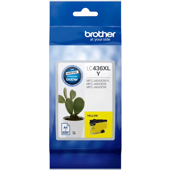 Brother LC436XL High Yield Ink Cartridge Yellow Genuine LC-436XLY LC-436XLY - SuperOffice
