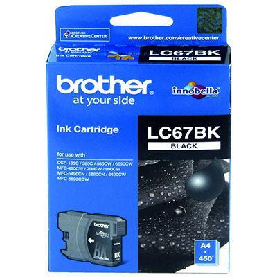 Brother Lc67Bk Ink Cartridge Black LC-67BK - SuperOffice