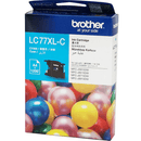 Brother LC77XL Ink Cartridge High Yield Cyan LC77XL-C LC-77XLC - SuperOffice