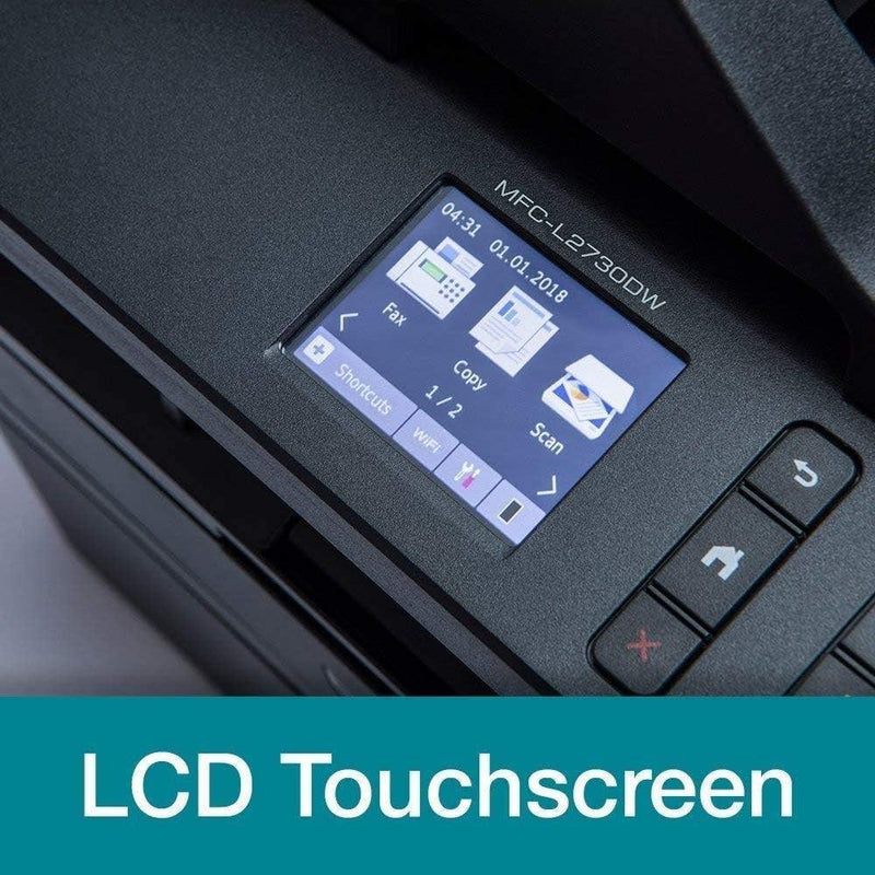 Brother MFC-L2730DW Mono Wireless Laser Multi-Function Printer Scan Copy MFC-L2730DW - SuperOffice
