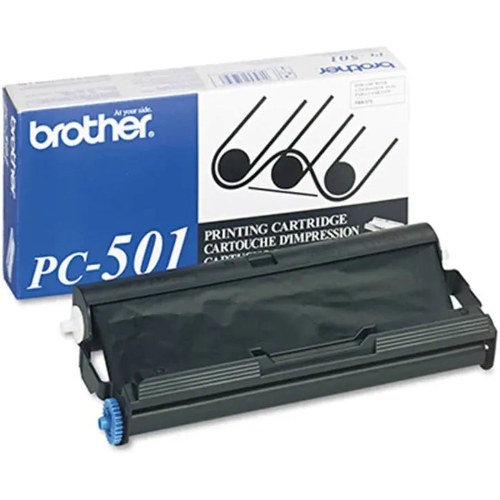 Brother PC-501 Fax Cartridge And Refill Roll PC-501 - SuperOffice