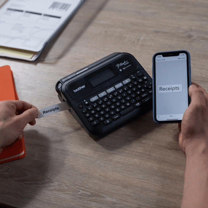 Brother PT-D460BT P-Touch Label Maker Labeller Printer | SuperOffice
