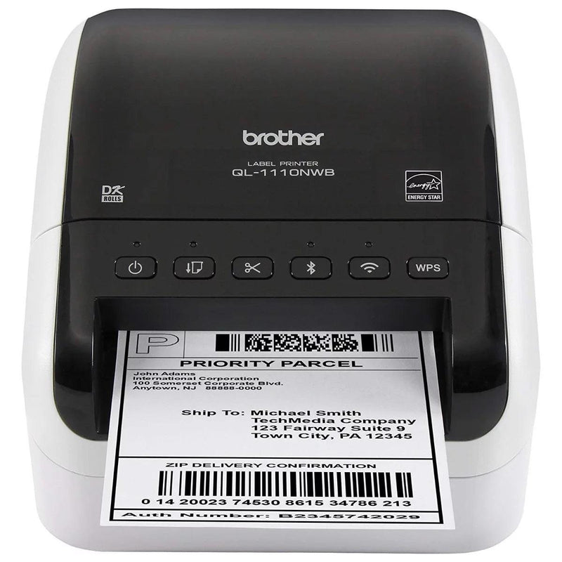 Brother QL-1110NWB Wireless Label Printer Machine USB, Bluetooth, Ethernet & Airprint QL-1110NWB - SuperOffice