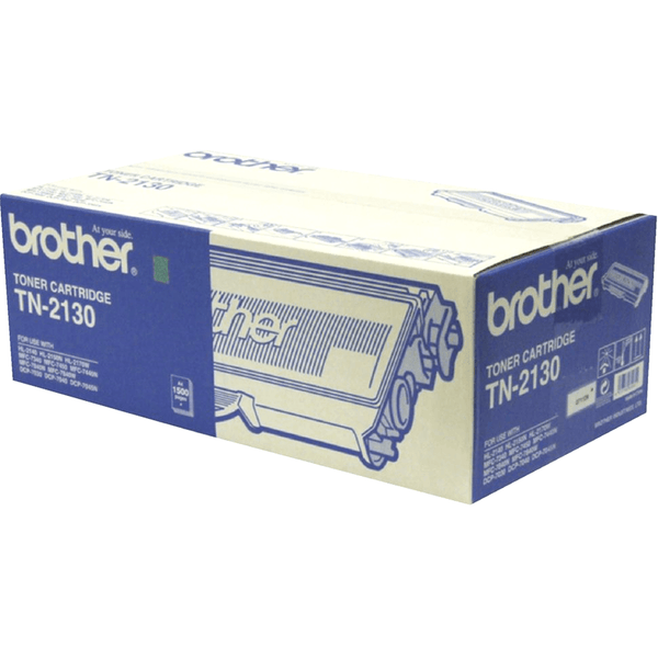 Brother TN-2130 Toner Ink Cartridge Black Genuine Original TN2130 TN-2130 - SuperOffice