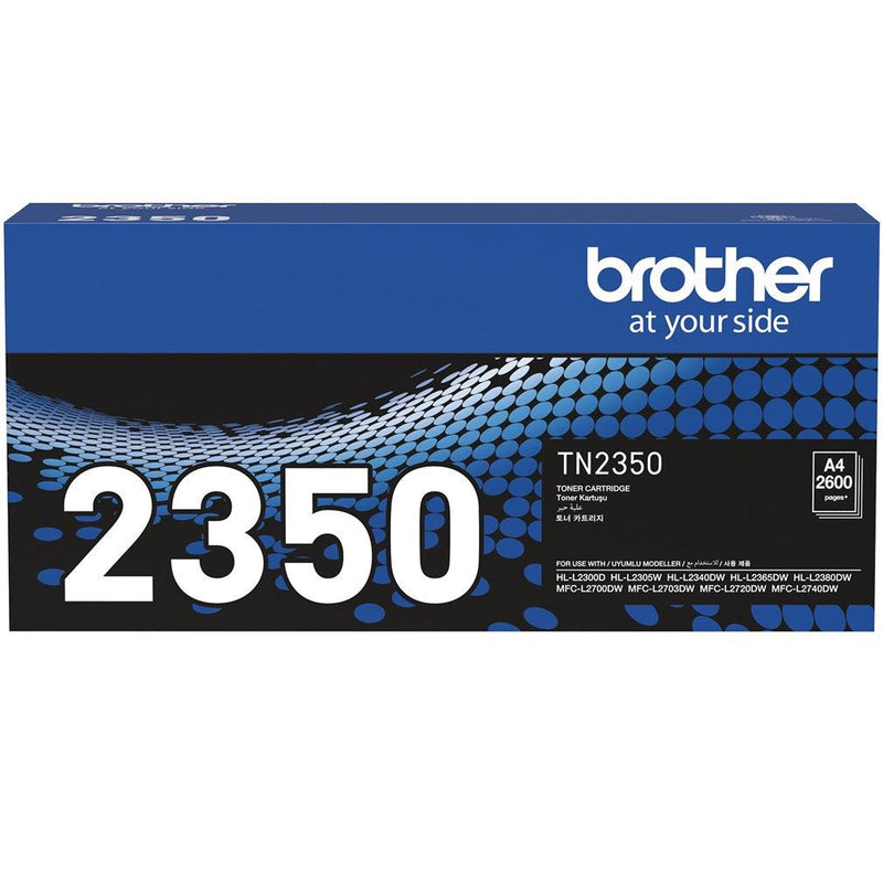 Brother TN-2350 Toner Ink Cartridge Black Genuine TN2350 3 Pack TN-2350 (3 Pack) - SuperOffice