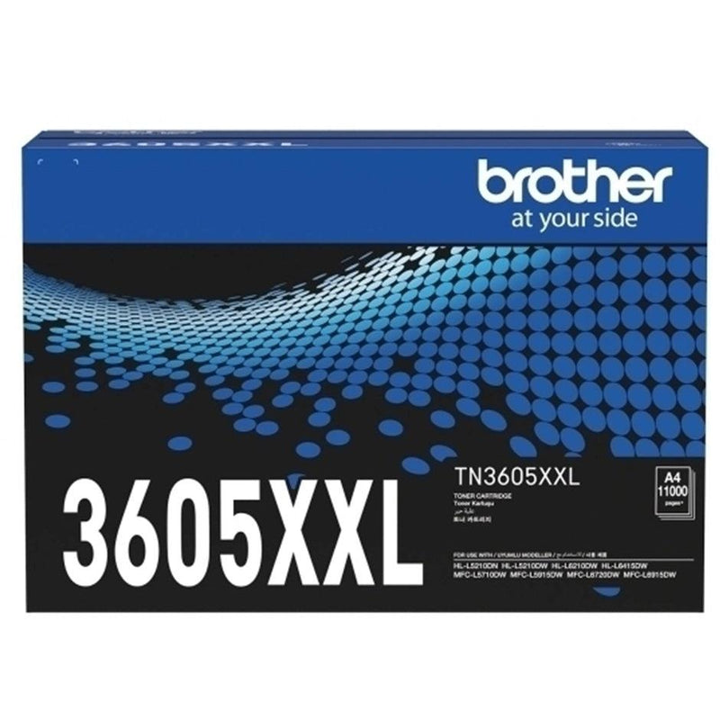 Brother TN-3605XXL Toner Ink Cartridge Genuine Original Black TN3605XXL TN-3605XXL - SuperOffice