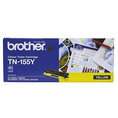Brother Tn155Y Toner Cartridge Yellow TN-155Y - SuperOffice