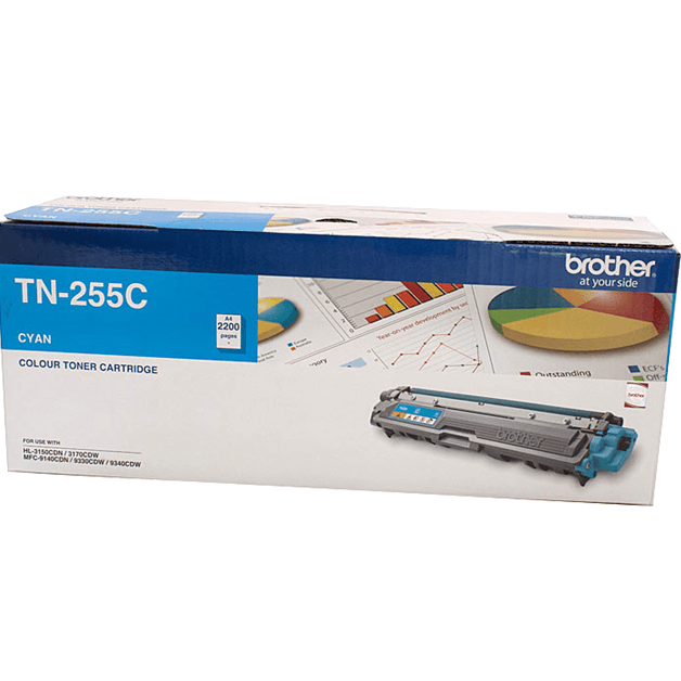 Brother TN251/TN255 Toner Ink Cartridge Black/Cyan/Magenta/Yellow Set Value Pack Genuine N8AE00003 - SuperOffice
