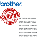 Brother TN253 Ink Toner Cartridge Cyan TN-253C HLL3230CDW/HLL3270CDW/MFCL3745CDW/MFCL3770CDW TN-253C - SuperOffice