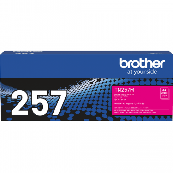 Brother TN257 Toner Ink Cartridge Magenta Genuine TN-257M TN-257M - SuperOffice