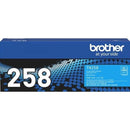 Brother TN258 Ink Toner Cartridge Cyan TN-258C Genuine Original TN258C - SuperOffice