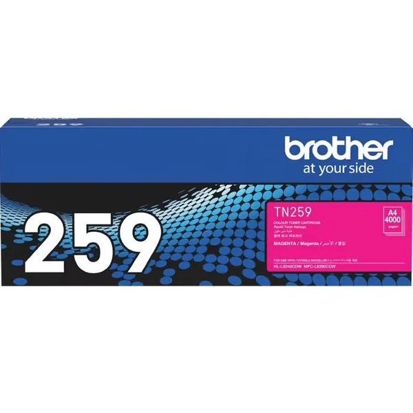 Brother TN259 Ink Toner Cartridge Black/Cyan/Magenta/Yellow Set TN-259 TN-259 Set - SuperOffice