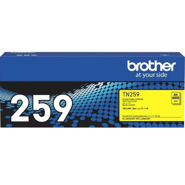 Brother TN259 Ink Toner Cartridge Black/Cyan/Magenta/Yellow Set TN-259 TN-259 Set - SuperOffice