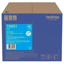 Brother TN851 Toner Ink Cartridge Set Black/Cyan/Yellow/Magenta TN-851 Genuine Original TN-851 Set - SuperOffice