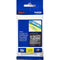 Brother Tze-Pr935 Laminated Labelling Tape 12Mm X 4M White On Premium Silver TZE-PR935 - SuperOffice