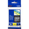 Brother Tze-Pr955 Laminated Labelling Tape 24Mm X 4M White On Premium Silver TZE-PR955 - SuperOffice