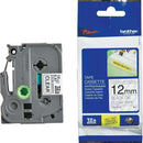 Brother Tze-S131 Strong Adhesive Tape 12Mm Black On Clear TZES131 - SuperOffice