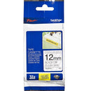 Brother Tze-S131 Strong Adhesive Tape 12Mm Black On Clear TZES131 - SuperOffice