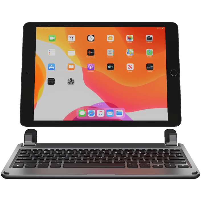 Brydge Bluetooth Keyboard iPad 10.2" 9th/8th/7th Generation Space Grey Aluminium BRY80022 - SuperOffice