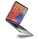 Brydge MAX+ Magnetic Keyboard Trackpad Case iPad Pro 12.9" 5th/4th/3rd Gen White Silver BRY6033 - SuperOffice