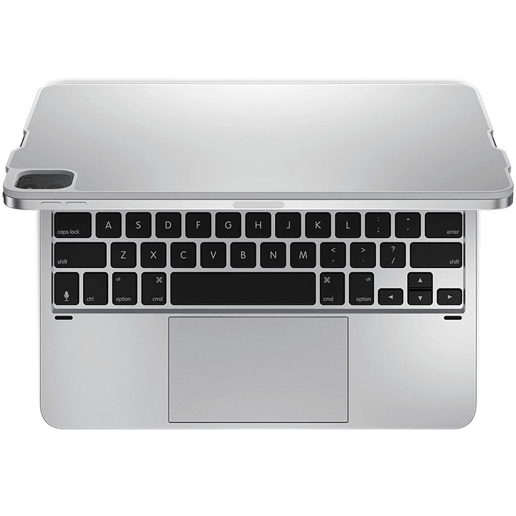 Brydge MAX+ Magnetic Keyboard Trackpad Case iPad Pro 3rd/Air 5th,4th 11" Gen White Silver BRY4033 (11") - SuperOffice