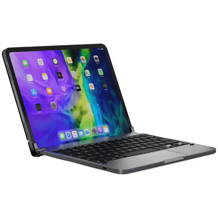Brydge Pro+ Keyboard Trackpad Case iPad Pro 11" 3rd/2nd/1st Gen Space Grey BRYTP4012 - SuperOffice