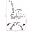 Buro Home Office Ergonomic Chair Mesh Back With Arms Black 159A-M3 - SuperOffice
