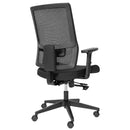 Buro Mantra Home Office Chair Mesh Back Ergonomic With Arms Black 137A-M3 - SuperOffice