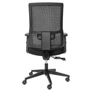 Buro Mantra Home Office Chair Mesh Back Ergonomic With Arms Black 137A-M3 - SuperOffice