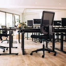 Buro Mantra Home Office Chair Mesh Back Ergonomic With Arms Black 137A-M3 - SuperOffice