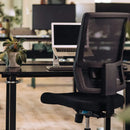 Buro Mantra Home Office Chair Mesh Ergonomic Black 137-M3 - SuperOffice