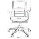 Buro Mentor Ergonomic Office Chair Mesh Back Nylon Base 132-M3 - SuperOffice