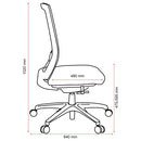 Buro Mentor Ergonomic Office Chair Mesh Back Nylon Base 132-M3 - SuperOffice