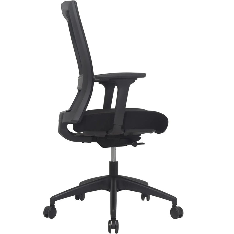 Buro Mentor Ergonomic Office Chair with Arms Mesh Back Nylon Base 132A-M3 - SuperOffice