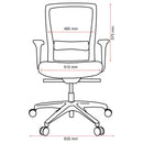 Buro Mentor Ergonomic Office Chair with Arms Mesh Back Nylon Base 132A-M3 - SuperOffice