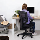 Buro Metro Ergonomic Office Chair Seat Slide Nylon Base with Arms Black 202A-N-M3-SS - SuperOffice