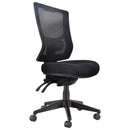 Buro Metro II Ergonomic Office Chair High Back Mesh Seat Slide Nylon Base Black 224-N-153-SS - SuperOffice