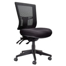 Buro Metro II Ergonomic Office Chair Mesh Seat Slide Nylon Base Black 222-N-153-SS - SuperOffice